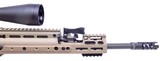 Very Fine FN HERSTAL SCAR 17S FDE 7.62X51 Semi Auto Rifle Several Upgrades NRCH Geissele Sightron - 10 of 20