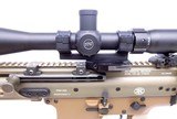Very Fine FN HERSTAL SCAR 17S FDE 7.62X51 Semi Auto Rifle Several Upgrades NRCH Geissele Sightron - 12 of 20
