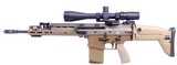 Very Fine FN HERSTAL SCAR 17S FDE 7.62X51 Semi Auto Rifle Several Upgrades NRCH Geissele Sightron - 4 of 20