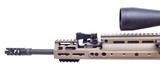 Very Fine FN HERSTAL SCAR 17S FDE 7.62X51 Semi Auto Rifle Several Upgrades NRCH Geissele Sightron - 11 of 20