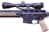 LOADED S&W M&P 15-22 22 Long Rifle AR Style Semi Auto Rifle 4x Mags Nikon 3-9x40 Bulldog Case Magpul FDE - 6 of 17