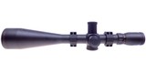 Sightron SIII Series 10-50x60 Riflescope Long Range Target Dot Reticle 30mm Side Focus SFP Vortex PM Rings - 5 of 9