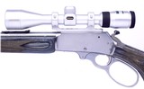 JM Marked Marlin 1895GS 1895-GS .45-70 Gov’t Stainless Laminated Lever Action Rifle with Nikon Scope - 6 of 9