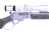 JM Marked Marlin 1895GS 1895-GS .45-70 Gov’t Stainless Laminated Lever Action Rifle with Nikon Scope - 3 of 9