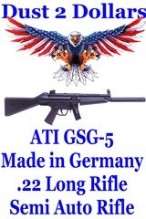 Like New American Tactical Imports ATI GSG-5 .22 LR Rifle Semi Auto MP5 Clone Made In Germany - 1 of 19