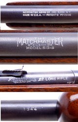 AMN Pre-War Remington The Matchmaster Model 513-S Sporter .22 Bolt Action First Year Production Rifle - 18 of 20