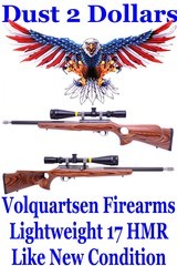 Volquartsen Firearms Lightweight .17 HMR Semi Automatic Rifle 6-24x44mm Scope with Dot Ready 2 Go - 1 of 16