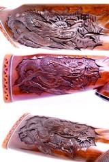 Custom Engraved WWII G.I. Acquired Engraved Mosin Nagant 7.62×54mmR 91/33 Rifle DRAGON Carving - 20 of 20