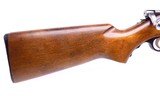 Pre-War Mossberg Made Wards Western Field Montgomery Wards Model 04M-390B Single Shot .22 Rifle & Scope - 2 of 19