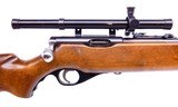 Pre-War Mossberg Made Wards Western Field Montgomery Wards Model 04M-390B Single Shot .22 Rifle & Scope - 3 of 19