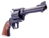High Condition Ruger NM BlackHawk 45 Caliber BN 44 4 5/8 Convertible 45 ACP 45 Colt Revolver With The Box Mfd 1981 - 4 of 15