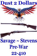 All Original Stevens by Savage Arms Pre-War 22/410 .22 LR over .410 Gauge Combo Gun Very Nice C&R Ok - 1 of 20
