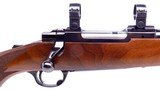 RARE Ruger Model M77 M77R Tang Safety Rifle Chambered in .358 Winchester Caliber Made in 1978 W/Rings - 3 of 19