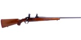 RARE Ruger Model M77 M77R Tang Safety Rifle Chambered in .358 Winchester Caliber Made in 1978 W/Rings - 19 of 19