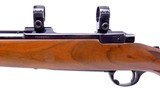 RARE Ruger Model M77 M77R Tang Safety Rifle Chambered in .358 Winchester Caliber Made in 1978 W/Rings - 8 of 19