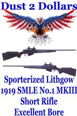 Sporterized Australian Lithgow Arsenal Manufactured 1919 SMLE No.1 MKIII Short Rifle in .303 British MN's - 1 of 20