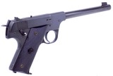 High Condition Hi Standard Semi Auto Type 2 Model HB 22 Exposed Hammer Target Pistol Mfd 1949 with Box AMN - 8 of 17