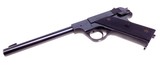 High Condition Hi Standard Semi Auto Type 2 Model HB 22 Exposed Hammer Target Pistol Mfd 1949 with Box AMN - 11 of 17