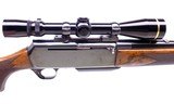 FN Browning High Power BAR Rifle 7MM Remington Mag Semi-Auto Mfd 1969 Leupold VARI-X III 3.5-10x40mm - 3 of 19