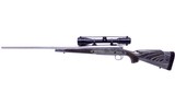 Remington Model 700 BDL LSS Laminated Stainless Rifle 300 Rem Ultra Mag 3200 Elite 4-12x40mm AO Scope - 18 of 19