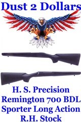 H. S. Precision Stock for a Remington Model 700 BDL Sporter Long Action Excellent Condition Right Hand - 1 of 14