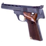 High Standard Model The Victor ML Prefix 5 1/2 Inch .22 Long Rifle Semi Automatic Target Pistol 2X D&T Rib - 3 of 16