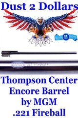 Thompson Center Encore Barrel by MGM in .221 Fireball 24 Inch with MGM Scope Base Excellent Condition - 1 of 6