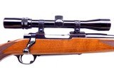 Hard To Find Ruger M77 M77R Tang Safety Bolt Action Rifle with 24” Standard Weight Barrel 220 Swift Mfd 1980 - 3 of 19