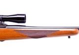 Hard To Find Ruger M77 M77R Tang Safety Bolt Action Rifle with 24” Standard Weight Barrel 220 Swift Mfd 1980 - 4 of 19