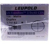 Just Manufactured Leupold Gold Ring VX Freedom 3-9x40mm CDS Duplex Rifle Scope Factory Sealed Box - 5 of 5