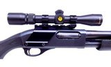Remington Arms 870 Deer Hunter Pump Action Shotgun Package Synthetic Fully Rifled 12 Ga Mag Nikon 2-7x33 - 4 of 15