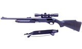 Remington Arms 870 Deer Hunter Pump Action Shotgun Package Synthetic Fully Rifled 12 Ga Mag Nikon 2-7x33 - 2 of 15