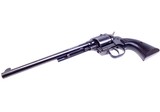 High Standard Longhorn 9 Shot 22 LR Single Action Revolver with Swing Out Cylinder and 9 1/2 inch Barrel - 9 of 14