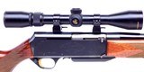 Engraved Browning Model Bar Grade II Safari 270 Win Semi-Auto Rifle Mfd 1996 With Sights Nikon 3-9x40 - 3 of 17