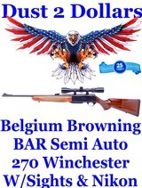 engraved-browning-model-bar-grade-ii-safari-270-win-semi-auto-rifle-mfd-1996-with-sights-nikon-3-9x40