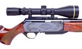 Browning Bar MARK II Safari Engraved 300 Win Mag Semi-Auto Rifle Long Range Leupold VX-3 4.5-14-50mm SF 30mm B&C - 3 of 15