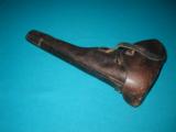 LUGER , 1916 ARTILLERY HOLSTER, NICE, DATED AND MAKER MARKED - 10 of 11