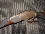 WINCHESTER, 1873, DELUXE, 44-40, NICE WITH FACTORY LETTER - 12 of 15