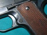 COLT 1924 TRANSITIONAL 1911-A1, EXCELLENT, ALL ORIGINAL C&R OK - 9 of 10