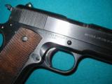 COLT 1924 TRANSITIONAL 1911-A1, EXCELLENT, ALL ORIGINAL C&R OK - 5 of 10
