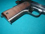 COLT 1924 TRANSITIONAL 1911-A1, EXCELLENT, ALL ORIGINAL C&R OK - 4 of 10
