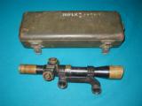 WW2 BRITISH ENFIELD NO. 4 MK 1 T, SNIPER SCOPE RIG WITH MATCHING BASE AND CAN - 1 of 10