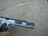 COLT MODEL 1902 MILITARY, EARLY CHECKERED SLIDE MODEL, EXCELLENT CONDITION - 4 of 10