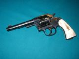 COLT NEW SERVICE .45 COLT WITH BEAUTIFUL STAG GRIPS, EXCELLENT - 2 of 4