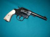 COLT NEW SERVICE .45 COLT WITH BEAUTIFUL STAG GRIPS, EXCELLENT - 1 of 4