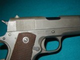 COLT 1942 .45 1911-A1WB INSPECTED WITH SEARS 1942 HOLSTER, - 4 of 14