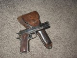 R.A.F. 1911 .455 with UNUSUAL HOLSTER - 2 of 15