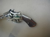S&W .22, 2ND MODEL HE 22/32 FRAME TARGET MODEL MADE APPROX. 1915 , NICKEL - 7 of 9