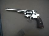 S&W .22, 2ND MODEL HE 22/32 FRAME TARGET MODEL MADE APPROX. 1915 , NICKEL - 9 of 9