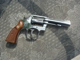 S&W MODEL 13-2, 4" NICKEL, ORIGINAL OWNER, EXCELLENT CONDITION - 1 of 6